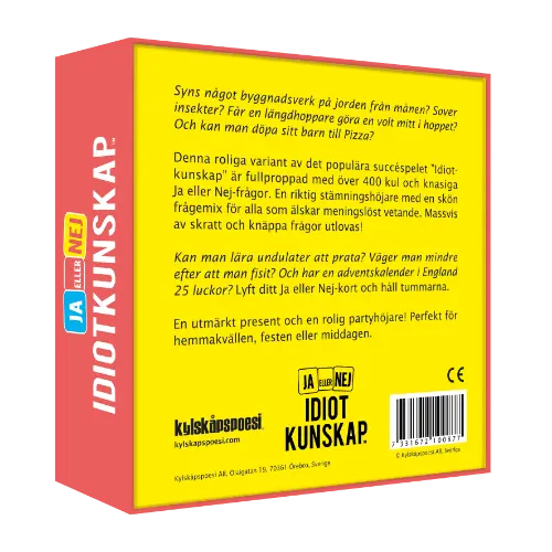 Idiotkunskap - Ja eller Nej